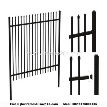 Powder Coated Zinc Steel Fence/ Wrought Iron Fence